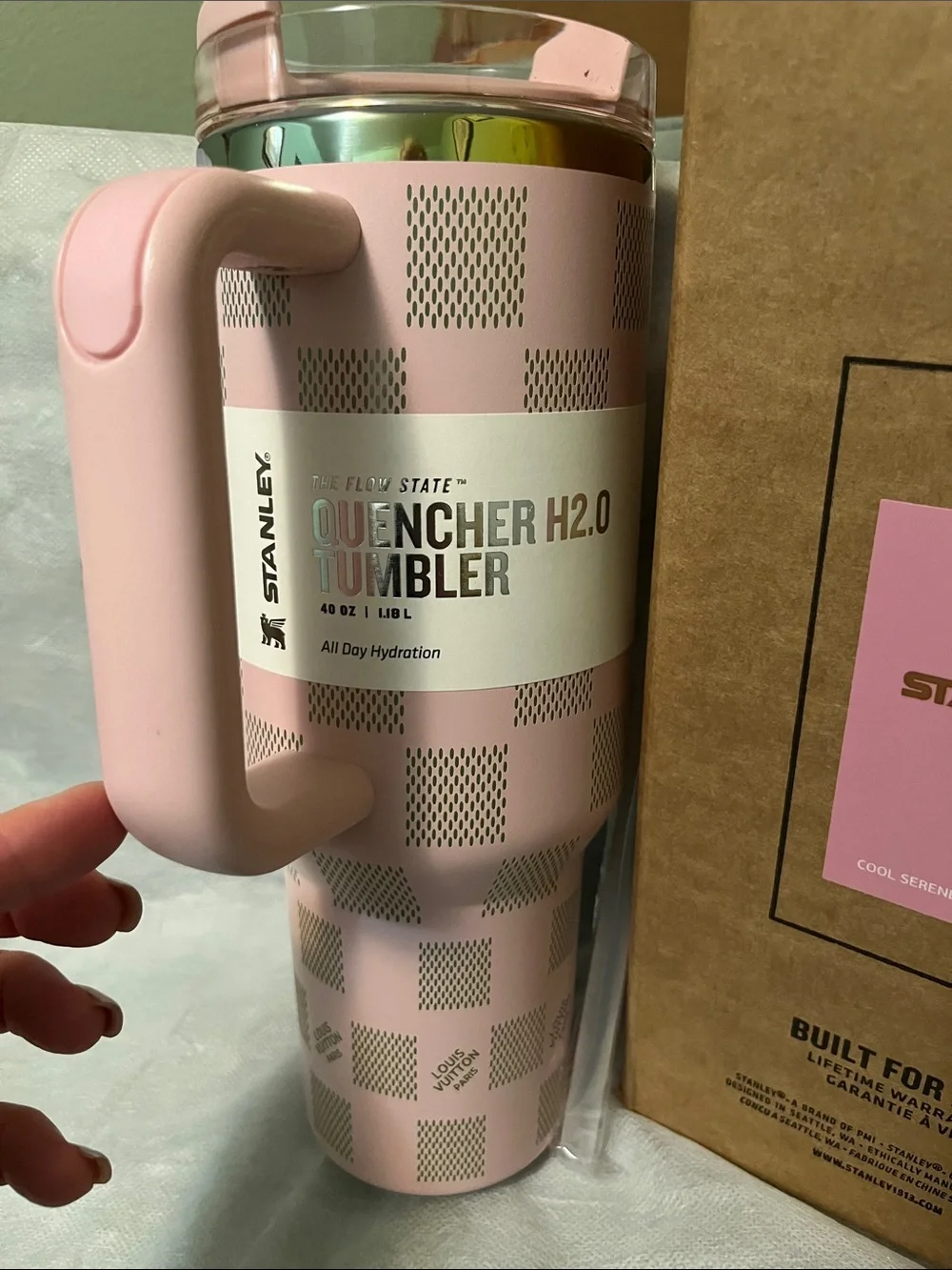 NIB Stanley x Louis Vuitton 40oz Tumbler - Picture 4 of 4